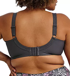 Kayla Banded Underwire Bra Charcoal 34I