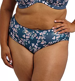 Kayla Brief Panty Teal Blossom XL