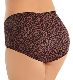 Kayla Brief Panty Dark Leopard 2X