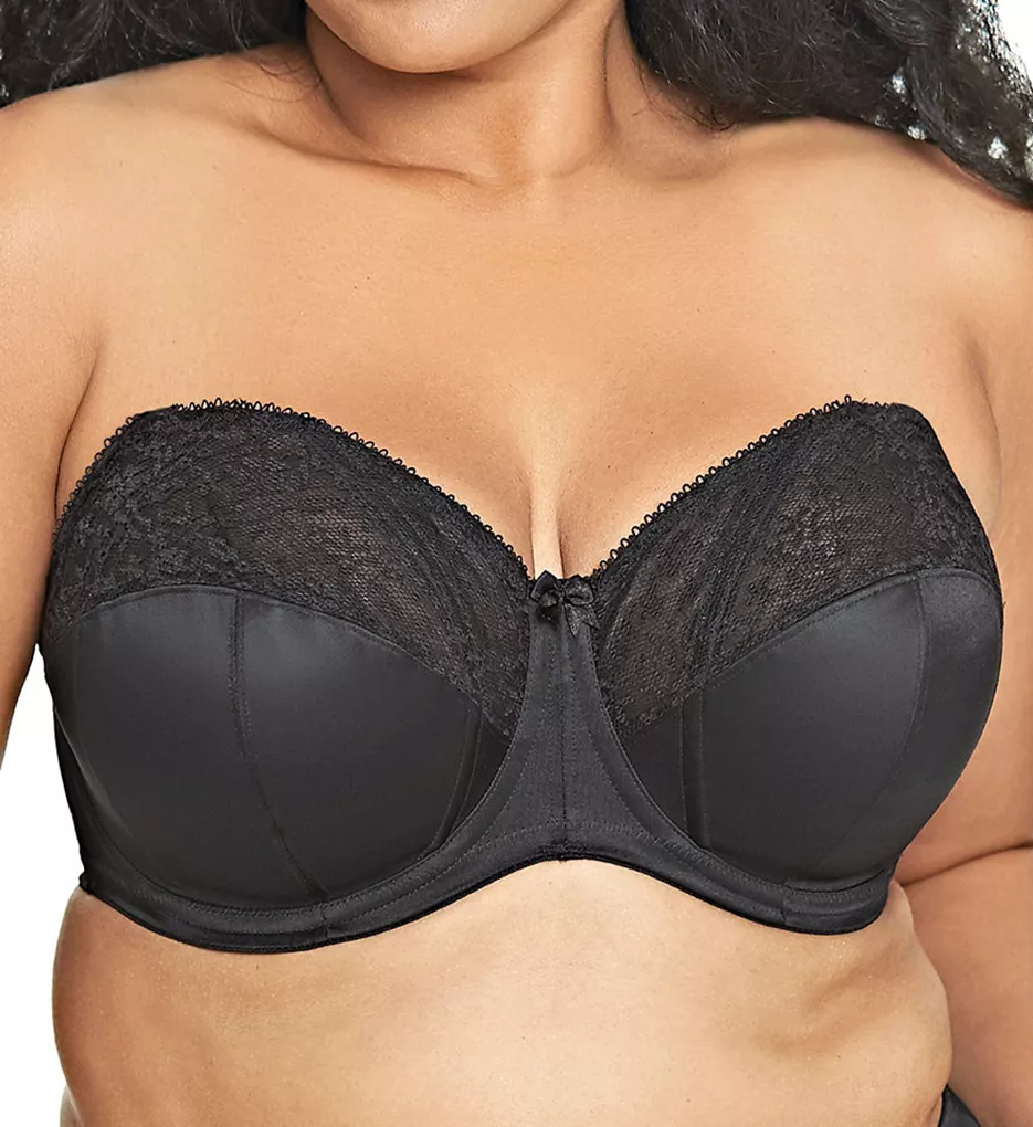 Goddess BLACK Petra Underwire Full Cup Bra US 38G UK 38F for sale