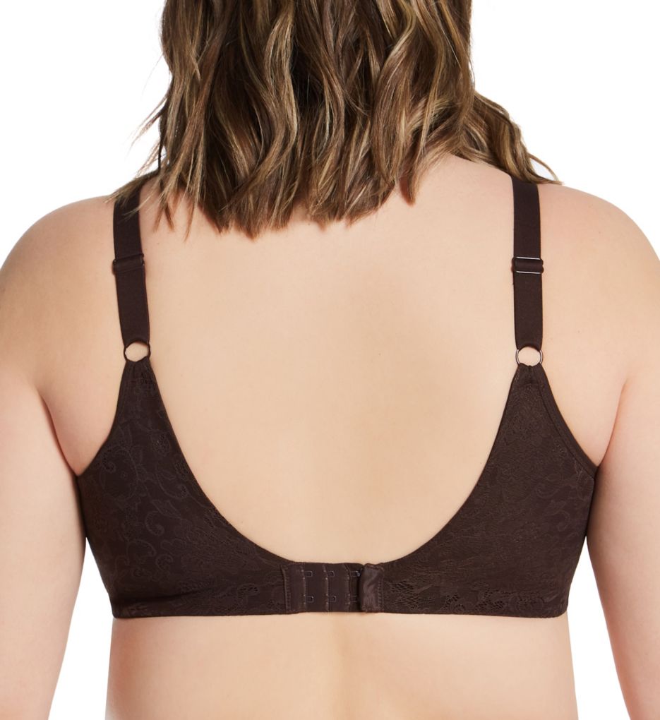 Goddess Yvette Banded Underwire Back Smoothing Bra Chocolate 36J  - Image 2