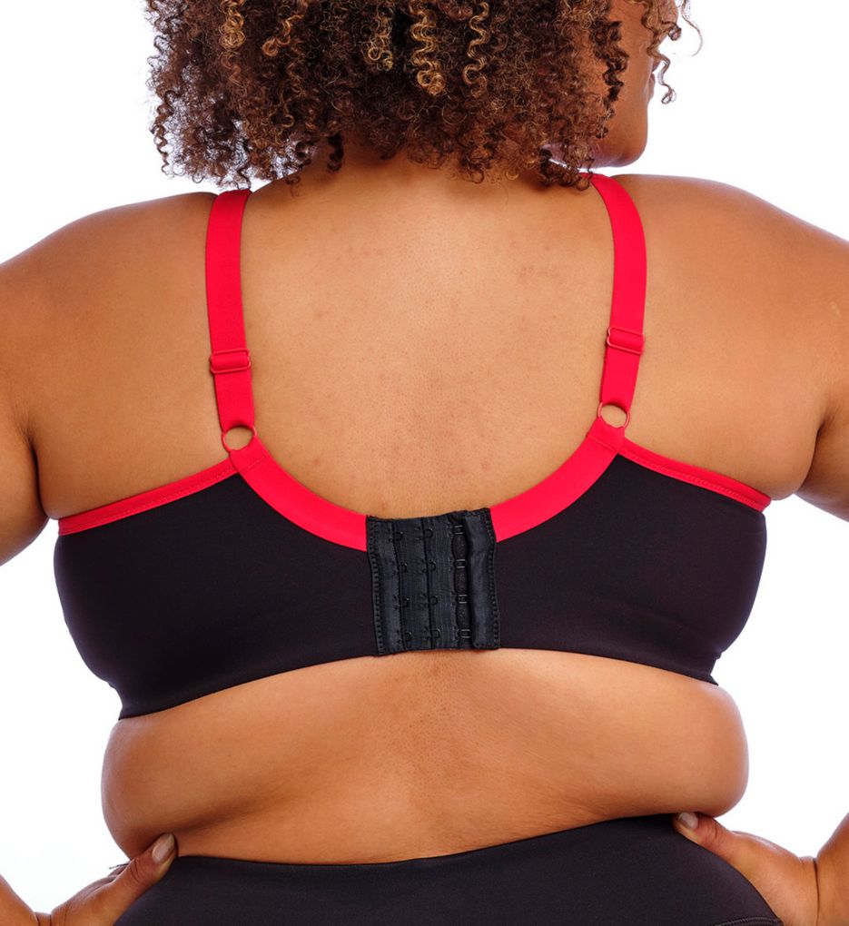 Goddess Sport Wireless Sports Bra Black 34DDD  - Image 2