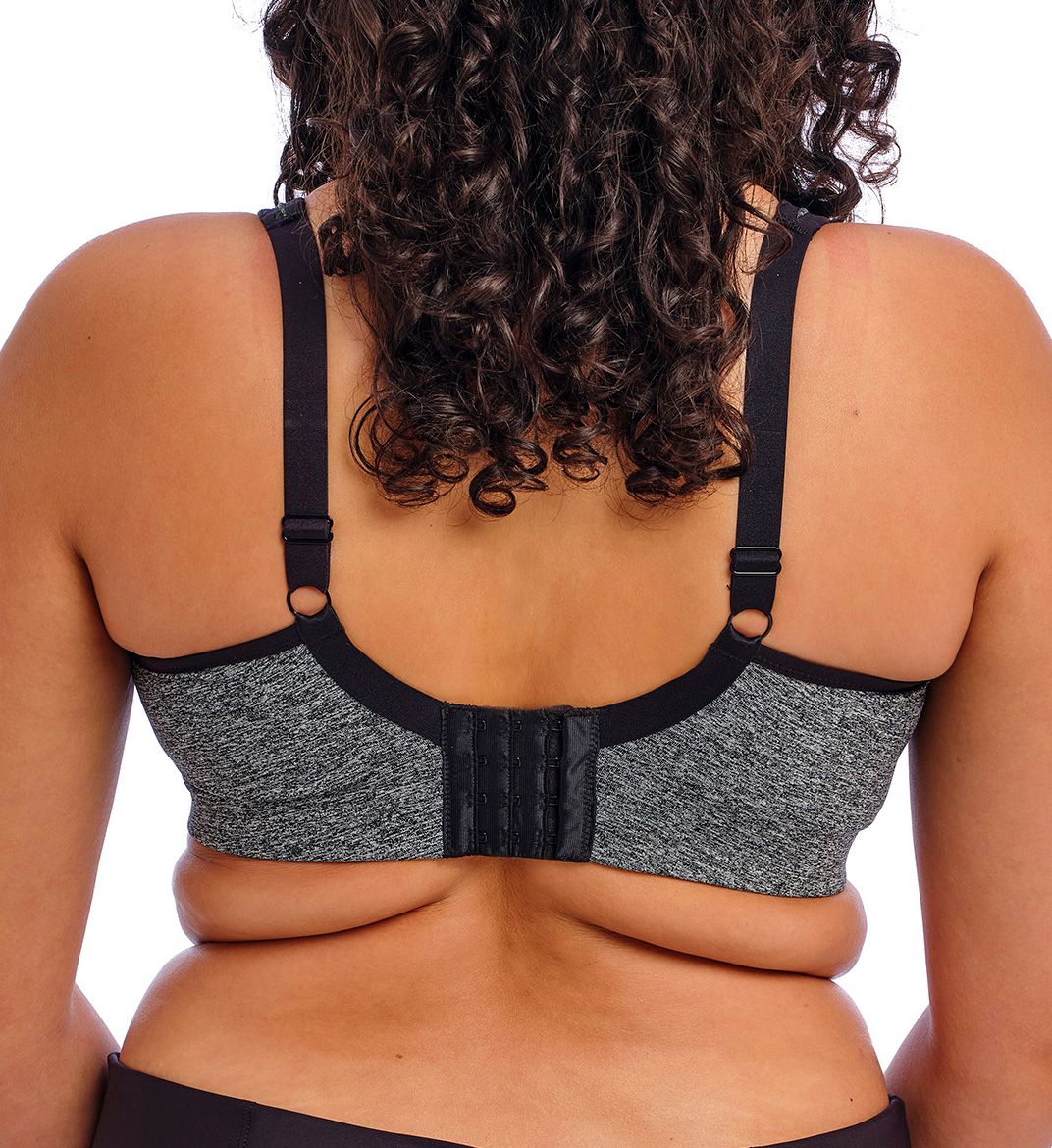 Goddess Sport Wireless Sports Bra Pewter Heather 40D  - Image 2