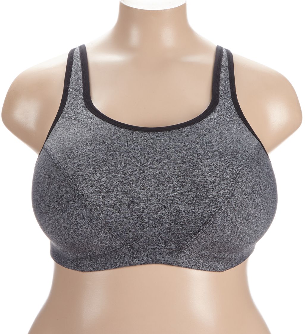 Goddess Sport Wireless Sports Bra Pewter Heather 40D  - Image 1
