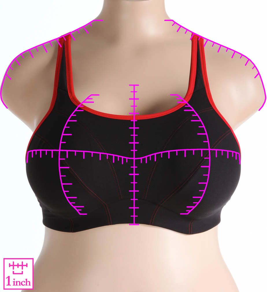 Goddess Wireless Sports Bra