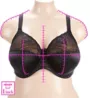 Goddess Cassie Full Coverage Side Support Underwire Bra GD700105 - Image 3