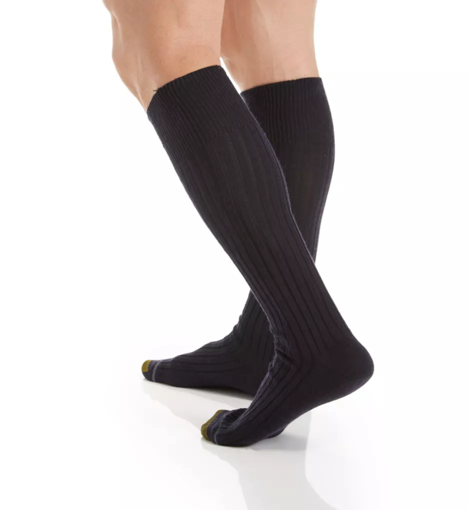 Windsor Wool Over The Calf Dress Socks - 3 Pack CHAR O/S