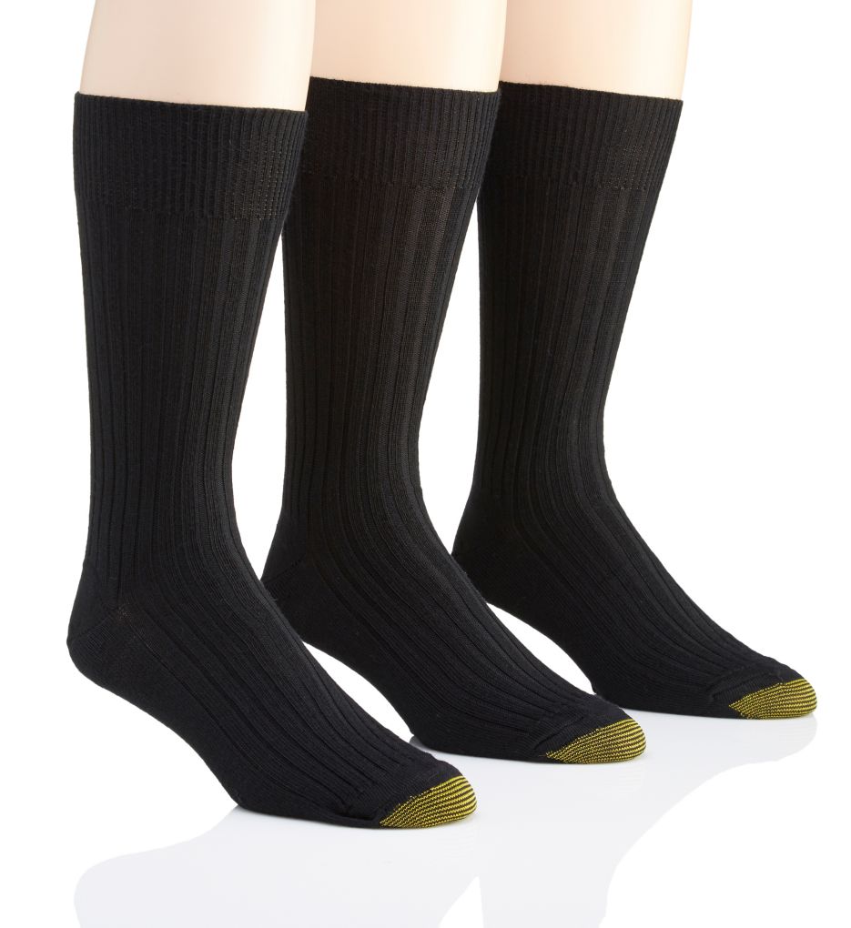 Windsor Wool Crew Dress Socks - 3 Pack-gs