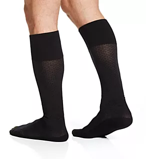 Over The Calf Premium Fashion Socks - 3 Pack Black/Charcoal/Black O/S