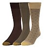 Gold Toe Assorted Fashion Pack Crew Socks - 3 Pack