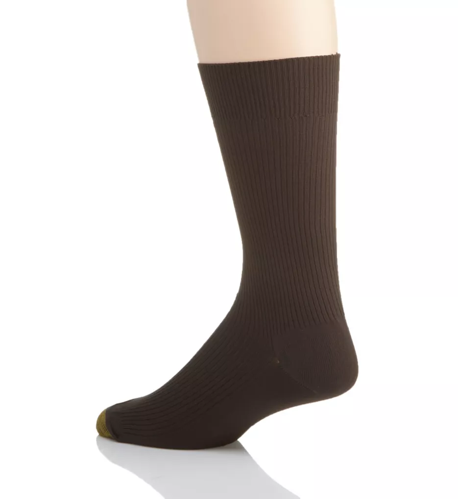 Wellness Comfort Top Nylon Crew Socks - 2 Pack