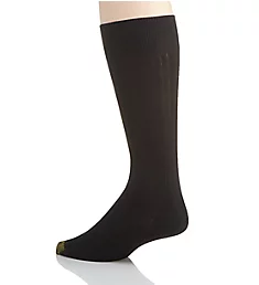 Wellness Comfort Top Nylon Crew Socks - 2 Pack BLK O/S
