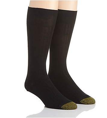 Gold Toe Wellness Comfort Top Nylon Crew Socks - 2 Pack