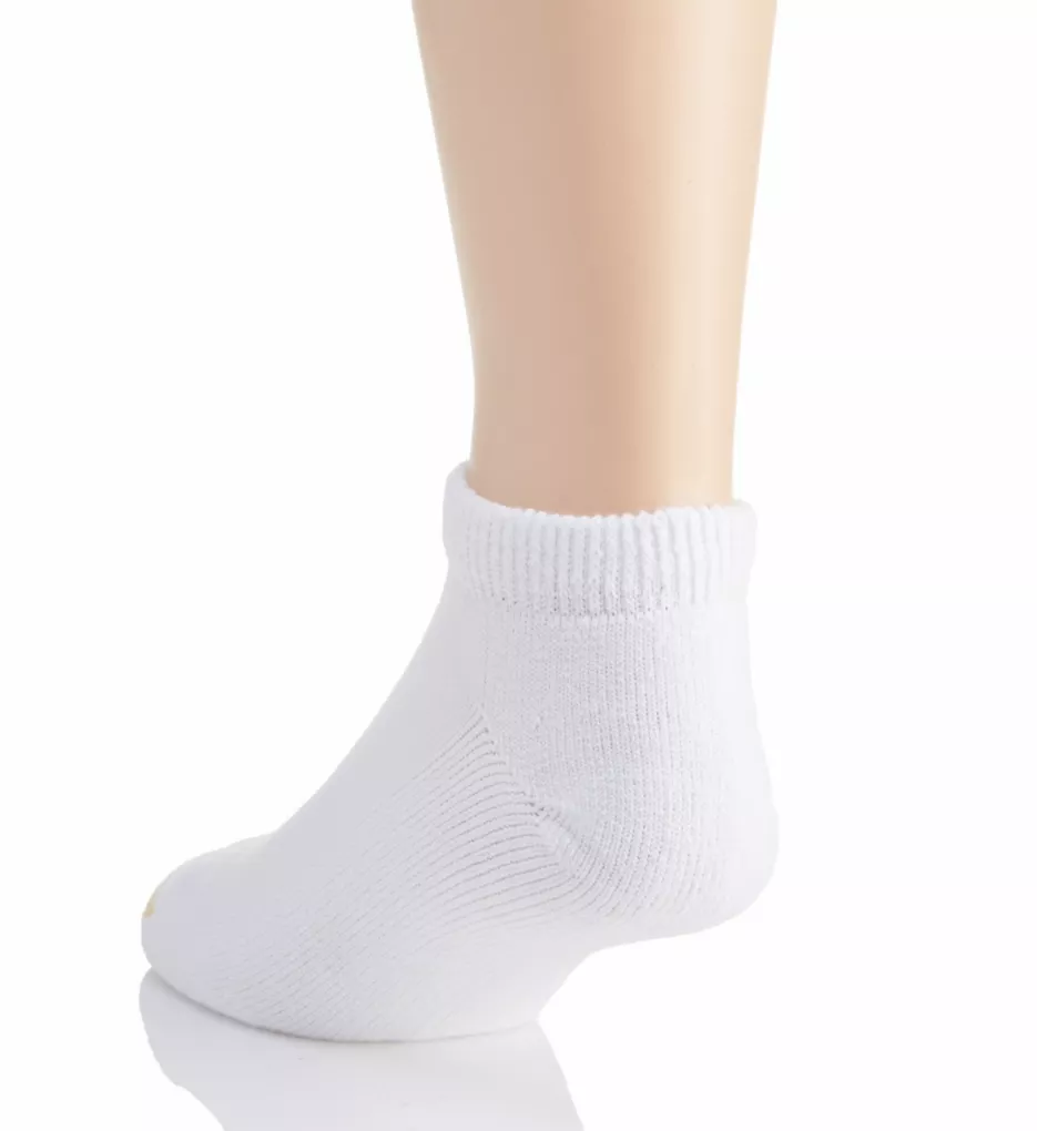 Ultra Tec No Show Socks - 3 Pack WHT O/S