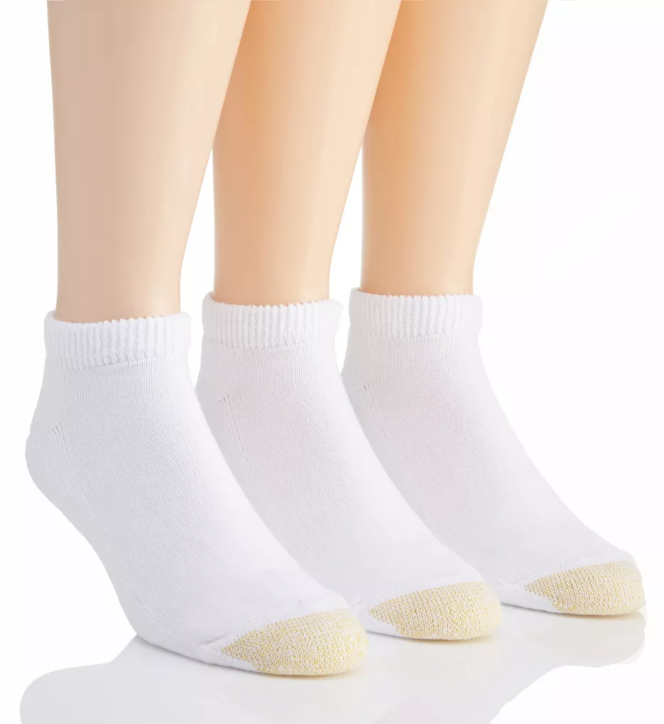 Gold Toe Women's 10-Pack Casual Cushion Heel And Toe Ankle Socks