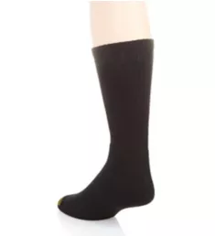 Moisture Control Uptown Crew Socks - 3 Pack BLK O/S