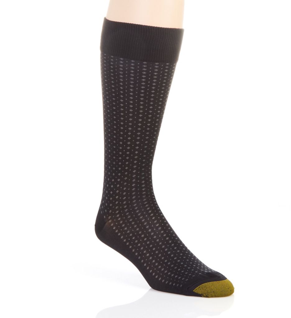 Odor Control Micro Dots Crew Sock-gs