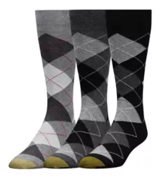 Carlyle Argyle Crew Socks - 3 Pack