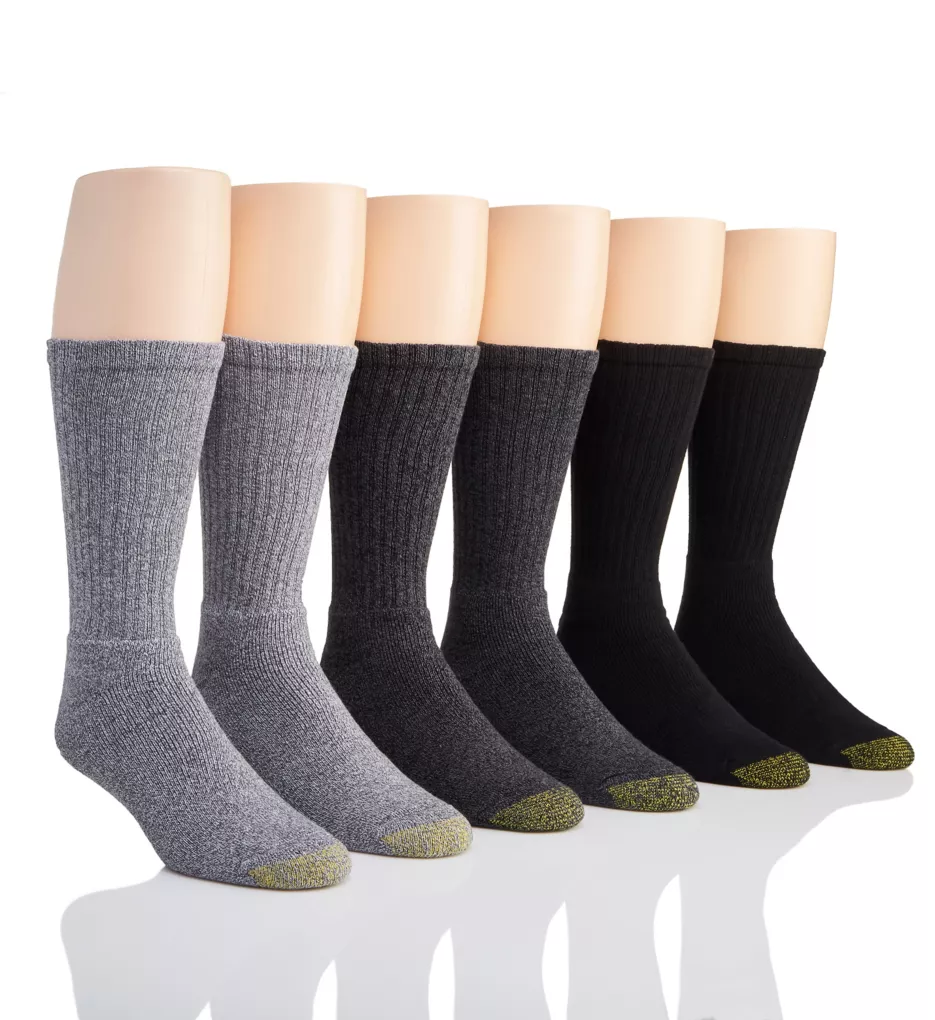 Moisture Control Uptown Crew Socks 3 Pack by Gold Toe