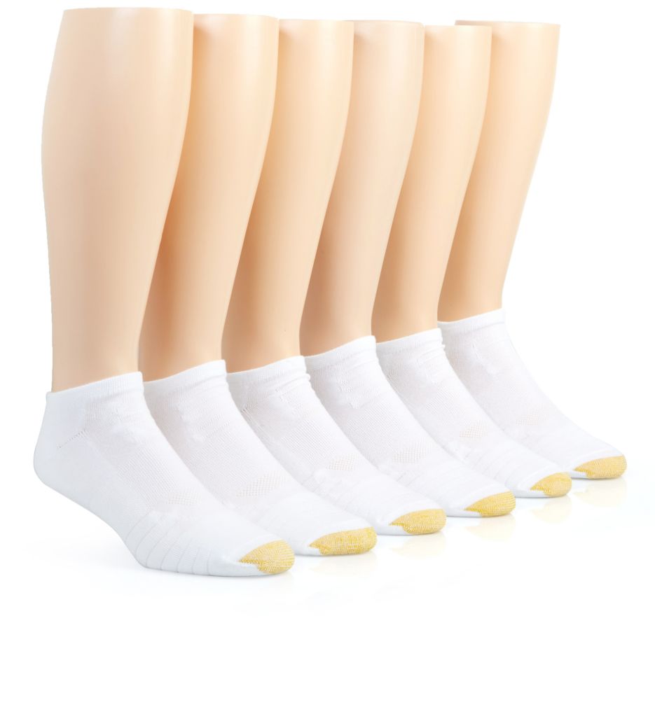 Cushioned Tech No Show Socks - 6 Pack-gs