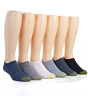 Davenport Low Cut Socks - 6 Pack Blue/Chambray/White O/S