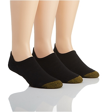Gold Toe Sneaker Tab Basic Invisible Socks - 3 Pack