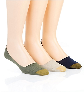 Gold Toe Penny Basic Invisible Socks - 3 Pack