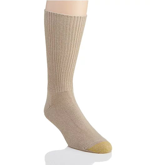 Gold Toe Fluffies 1x1 Rib Crew Sock 520S