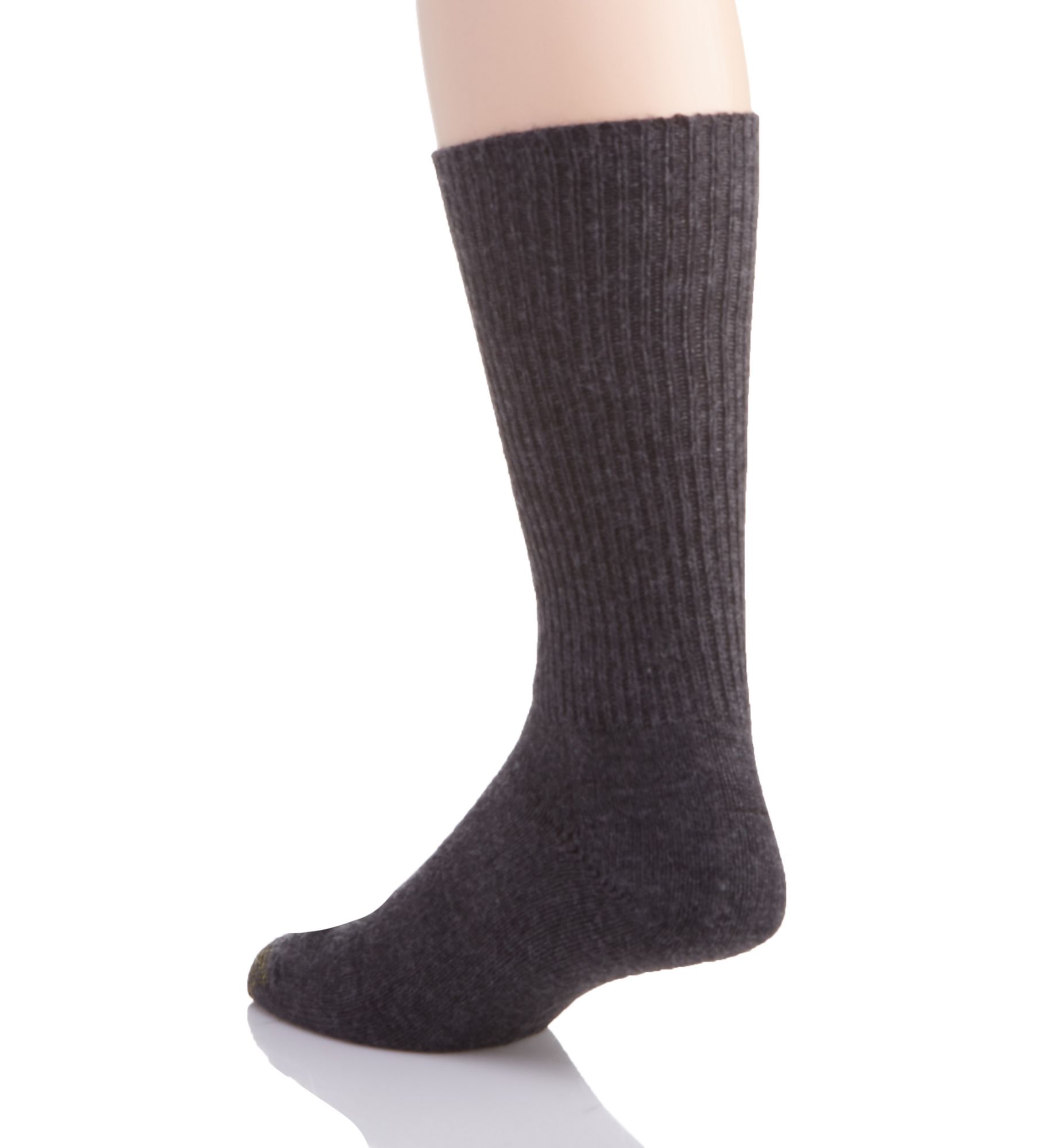 Gold Toe Fluffies 1x1 Rib Crew Socks - 3 Pack CHBC O/S  - Image 2