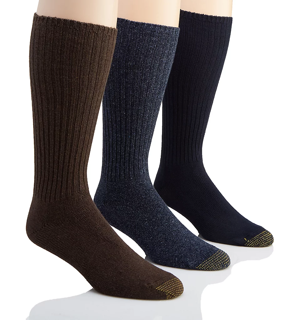 Heritage Cotton Fluffies Crew Socks - 3 Pack