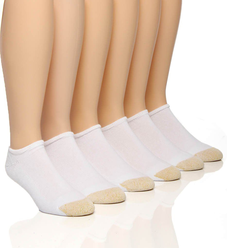 Cotton No Show Socks 6 Pack By Gold Toe   Gold Toe Gold01 656f Gs