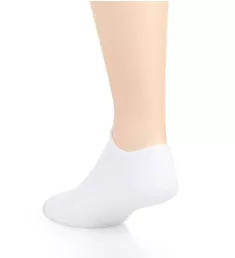 Cushioned Cotton No Show Socks - 8 Pack WHT O/S