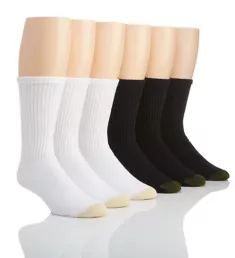 Athletic Crew Socks - 6 Pack