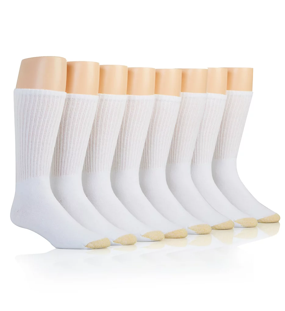 Cushioned Cotton Crew Socks - 8 Pack