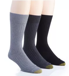 Canterbury Crew Dress Socks - 3 Pack AsortX O/S