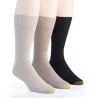 Gold Toe Canterbury Crew Dress Socks - 3 Pack 794S