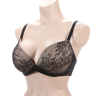 Glossies Lace Padded Plunge Bra
