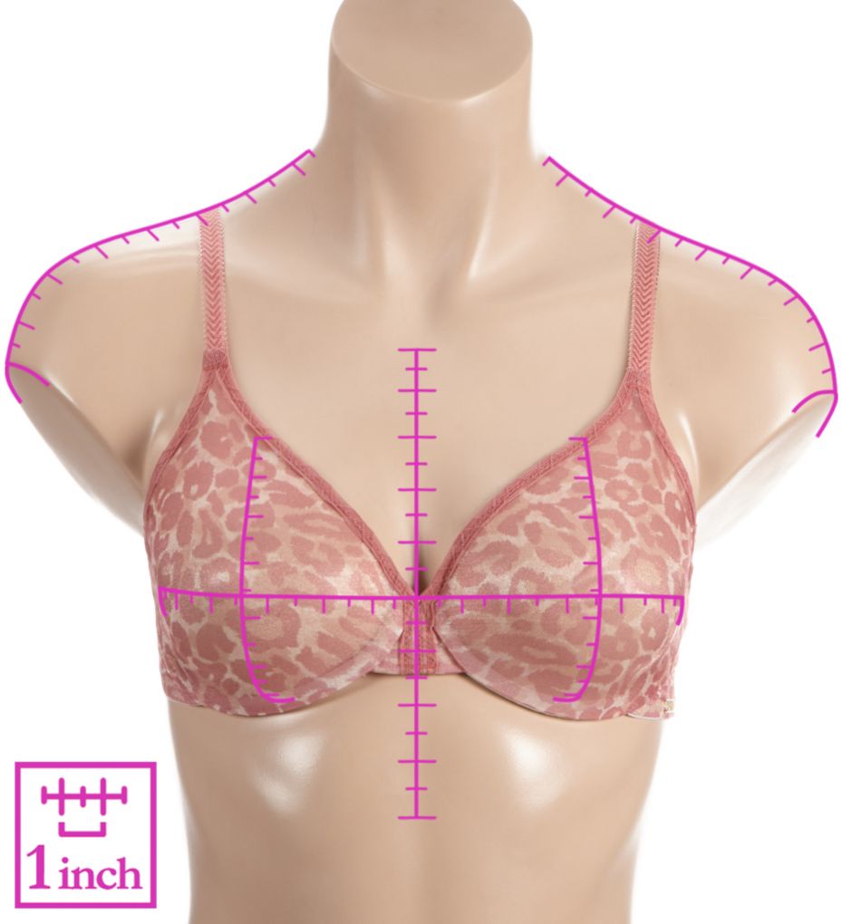 Gossard Glossies Leopard Sheer Bra 13101 Underwired Sexy Bras