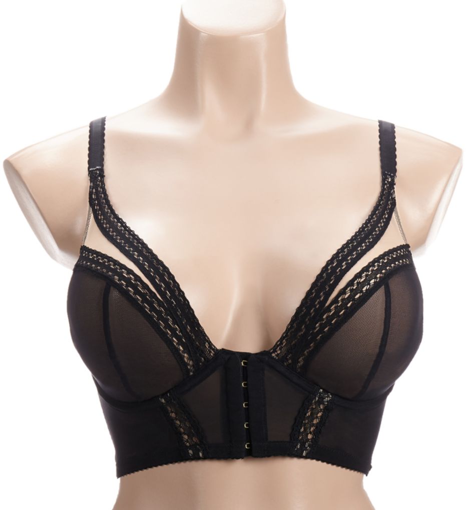 Sheer Seduction Deep V Bralette-fs