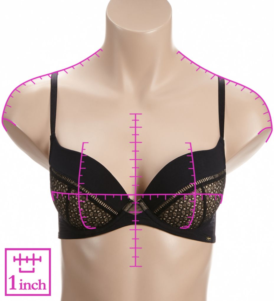 Graphic Luxe Padded Plunge Bra-ns7
