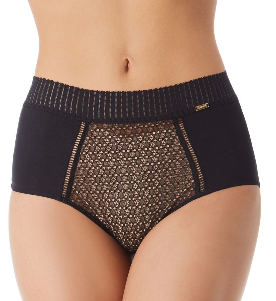 Graphic Luxe Deep Brief Panty-fs