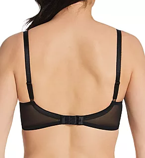 Glossies Lotus Sheer Bra Black 30B