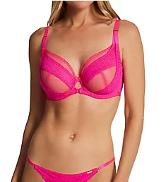 Envy Non Padded Plunge Bra Pink Glow 28G