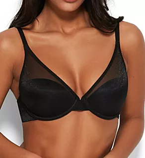 Glossies High Apex Light Padded Bra Black 30B