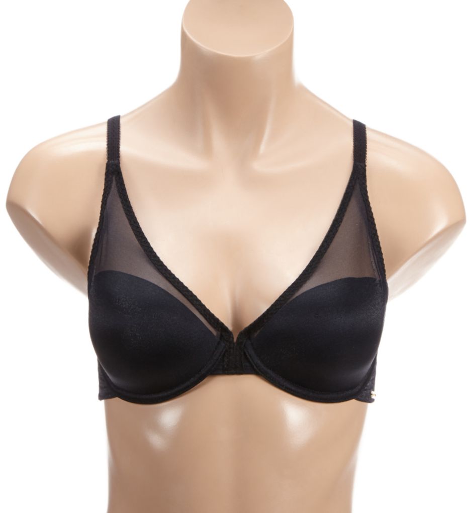 Gossard Glossies High Apex Light Padded Bra Black 32A  - Image 1