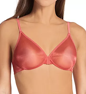 Glossies Sheer Bra Raspberry Sorbet 34A