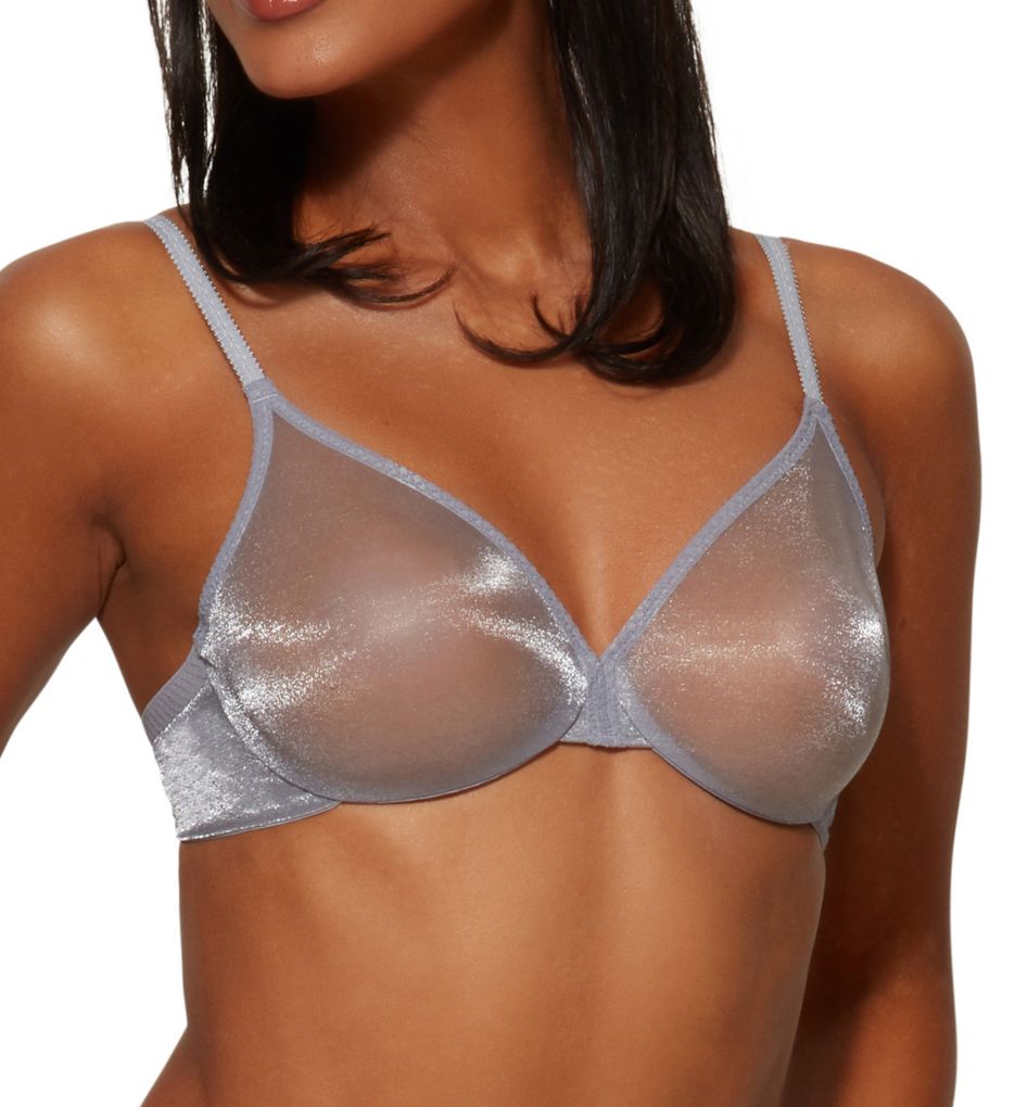 Gossard : Gossard 6271 Glossies Sheer Bra (Silver 30F)
