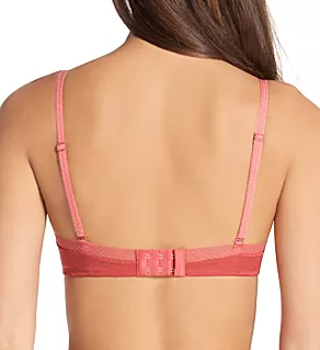 Glossies Sheer Bra Raspberry Sorbet 34A