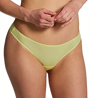Glossies Sheer Thong Sunny Lime XS