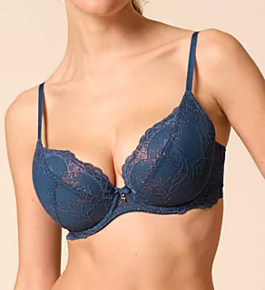 Superboost Lace Padded Plunge Bra Deep Teal 34B